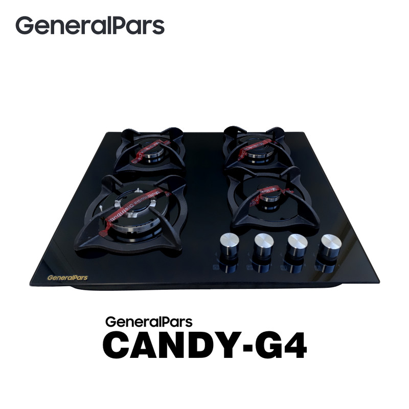 اجاق گاز صفحه‌ای جنرال پارس مدل CANDY-G4