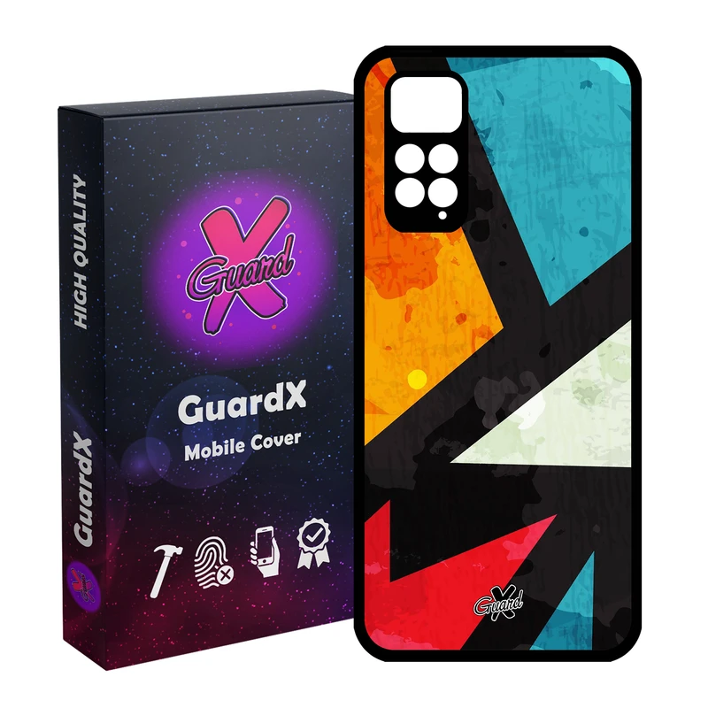 کاور گارد ایکس طرح Colors مدل Glass10176 مناسب برای گوشی موبایل شیائومی Redmi Note 11S/ Note 11 4G