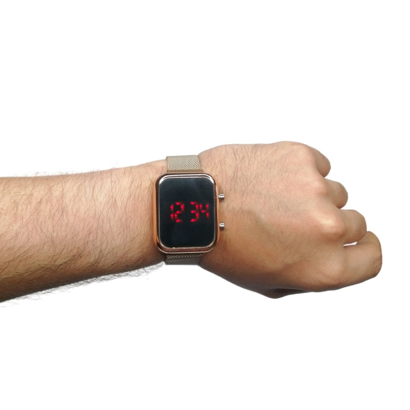 ساعت مچی دیجیتال مدل مگنتی 01 ساعت مچی دیجیتال مدل مگنتی 01