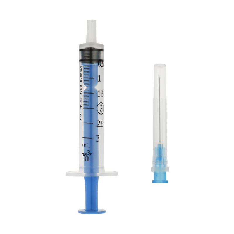 سرنگ 2 سی سی یزد مدل پیستون دار لوئر اسلیپ بسته 500 عددی