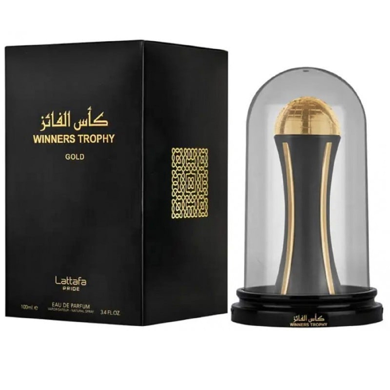 ادو پرفیوم مردانه لطافه مدل WINNERS TROPHY حجم 100 میلی لیتر ادو پرفیوم مردانه لطافه مدل WINNERS TROPHY حجم 100 میلی لیتر
