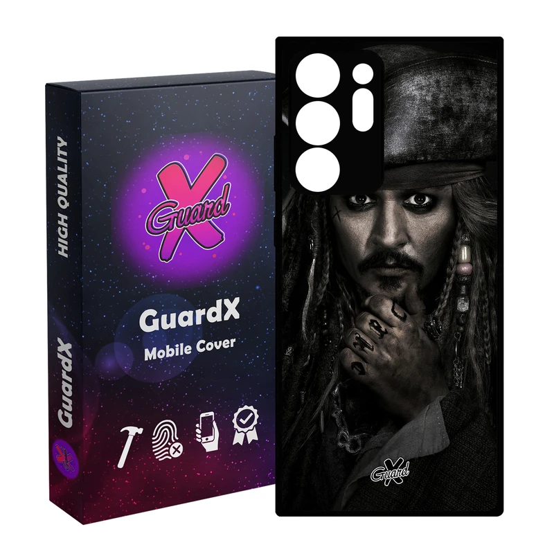 کاور گارد ایکس طرح Johnny Depp مدل Glass10178 مناسب برای گوشی موبایل سامسونگ Galaxy Note 20 Ultra