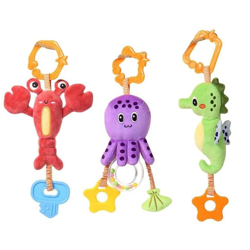 آویز کریر کودک مدل دریایی بسته  3 عددی