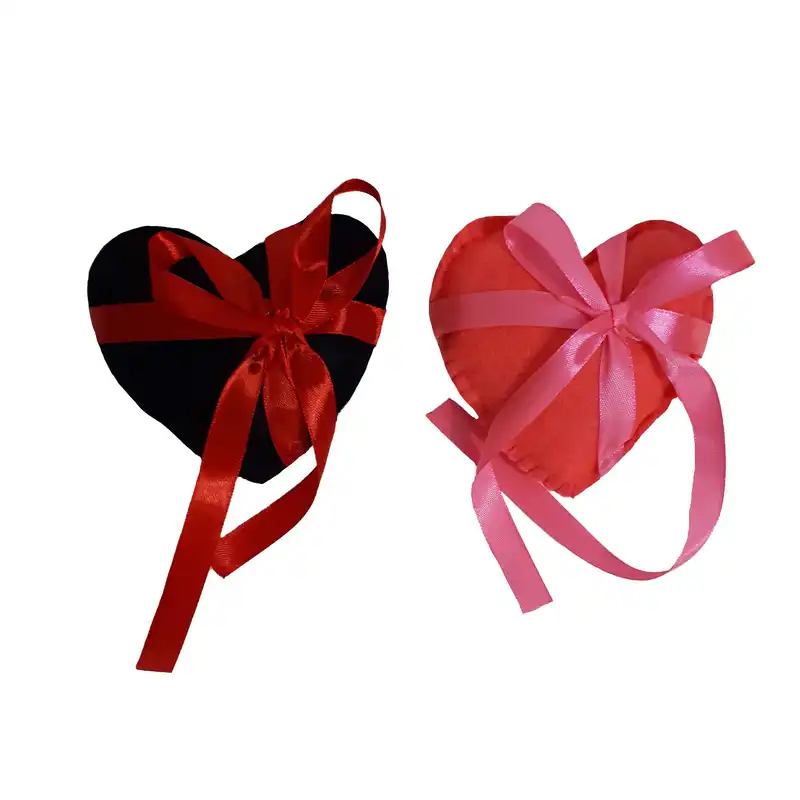 ابزار کادویی مدل قلب نمدی کد 01 مجموعه دو عددی