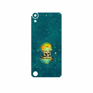 MAHOOT Collage of Earth Face Cover Sticker for HTC Desire 630