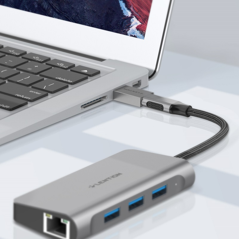 مبدل USB-A به USB-C لنشن کد H3