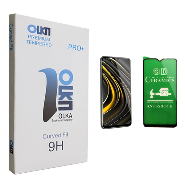 محافظ صفحه نمایش سرامیکی الکا مدل +PRO مناسب برای گوشی موبایل شیائومی Poco M3