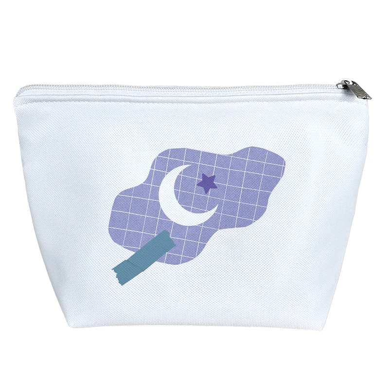 کیف لوازم آرایش دخترانه خندالو مدل ماه و ستاره کد 3597