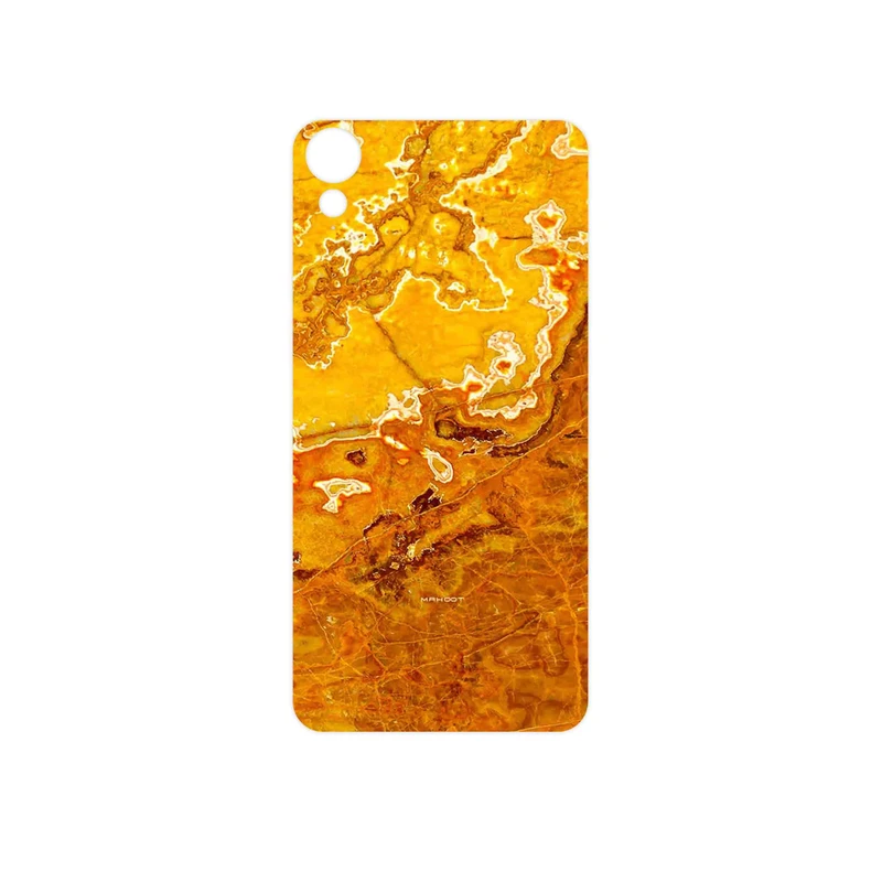 برچسب پوششی ماهوت مدل Gold Marble مناسب برای گوشی موبایل اچ تی سی Desire 825