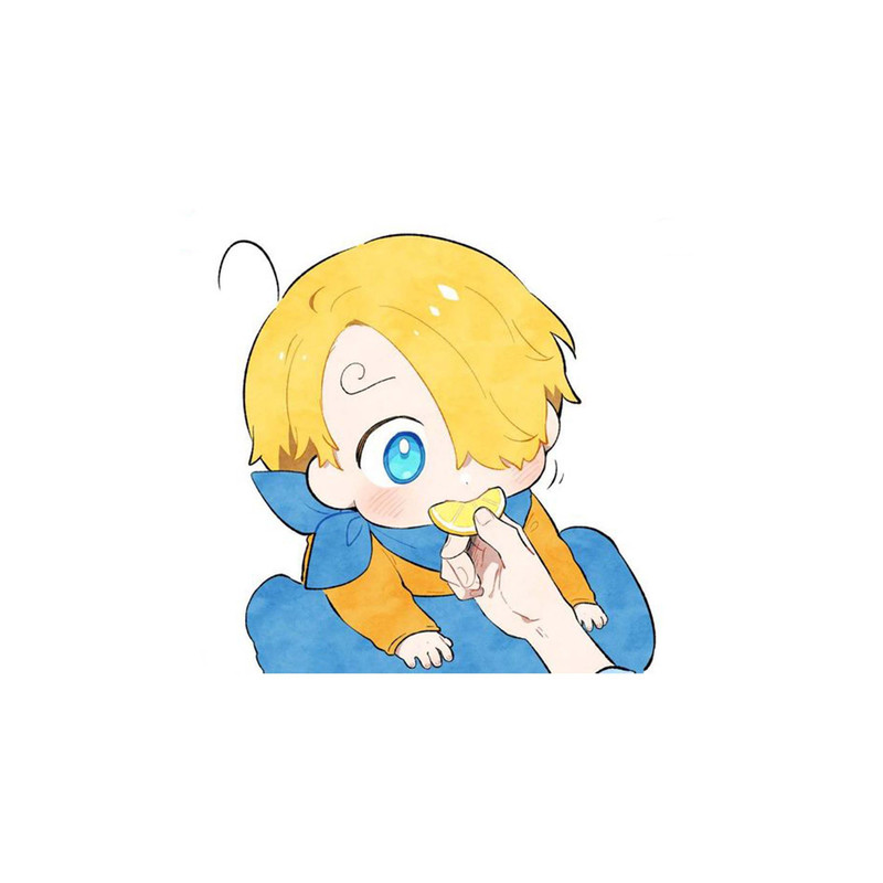 استیکر لپ تاپ و موبایل مدل انیمه طرح وان پیس وینسموک سانجی one piece Vinsmoke Sanji کد 2243