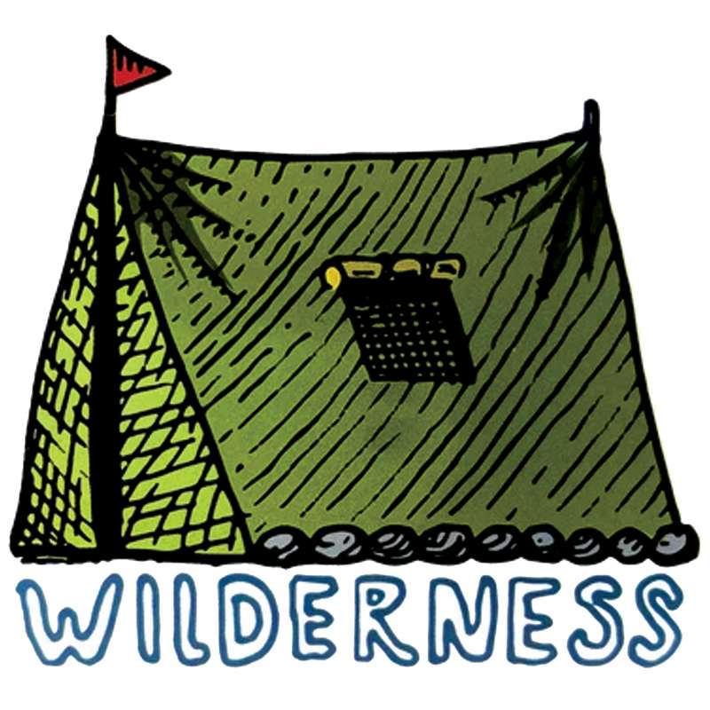 برچسب خودرو مدل wilderness کد 20