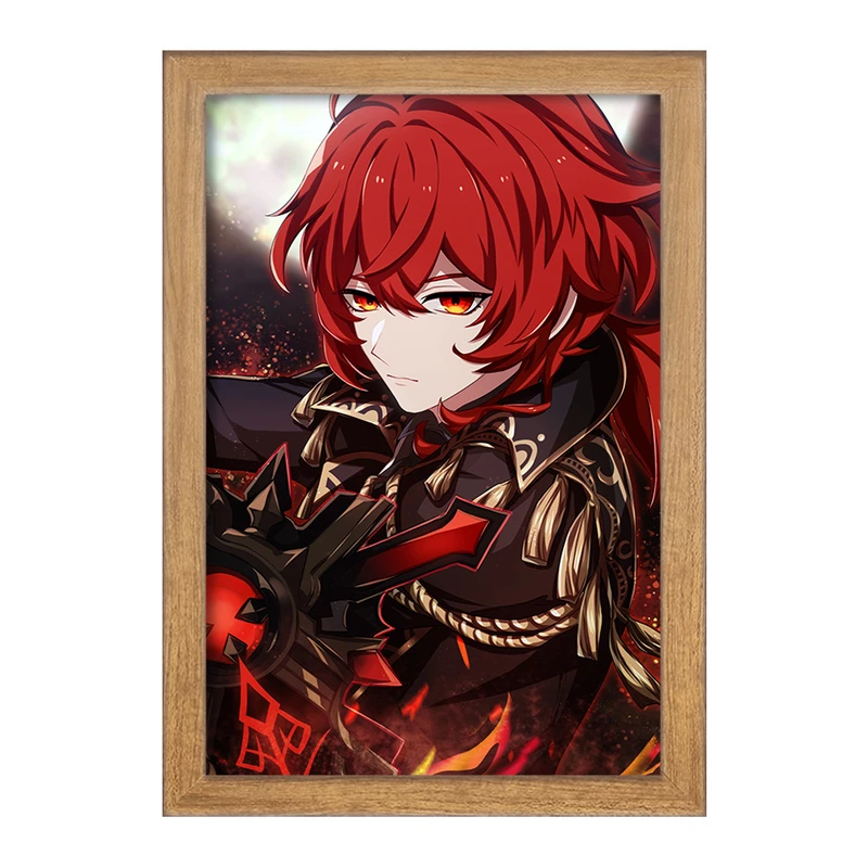 تابلو خندالو مدل بازی گنشین ایمپکت Genshin Impact کد 25679