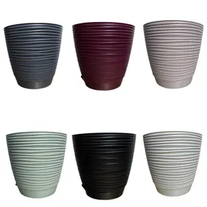 گلدان طرح دریا 12cm بسته 6 عددی