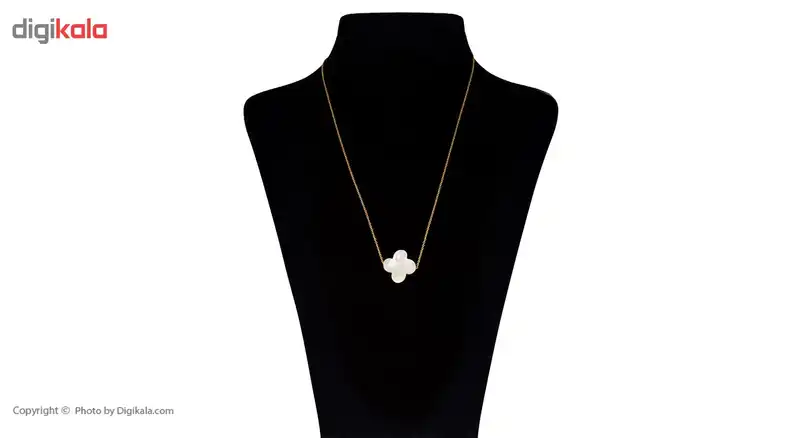 گردنبند طلا 18 عیار زنانه ماهک مدل MM0407