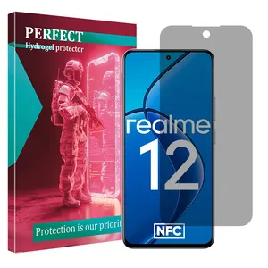 Perfect Tough model privacy screen protector suitable for Realme 12 4G mobile phone