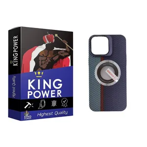 Cover King Power model Air Carbon code 03 suitable for Apple iPhone 13 Pro Max with lens protector