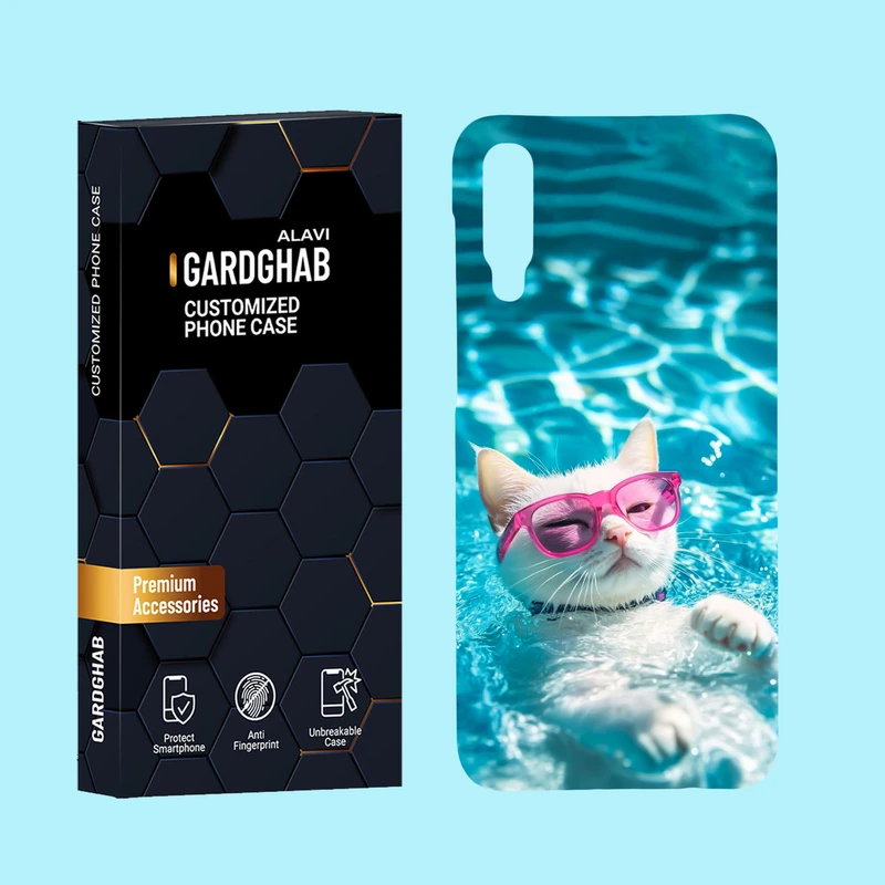 کاور گارد قاب علوی مدل حیوانات مناسب برای گوشی موبایل سامسونگ Galaxy A50 / A50s / A30s