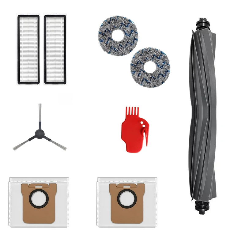 لوازم جانبی جاروبرقی رباتیک مدل X20 MAX مناسب برای جاروبرقی رباتیک شیائومی X20 Max مجموعه 9 عددی