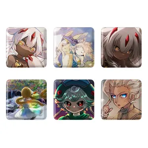 مگنت خندالو طرح انیمه ساخته شده در پرتگاه Made in Abyss کد 1531B مجموعه 6 عددی