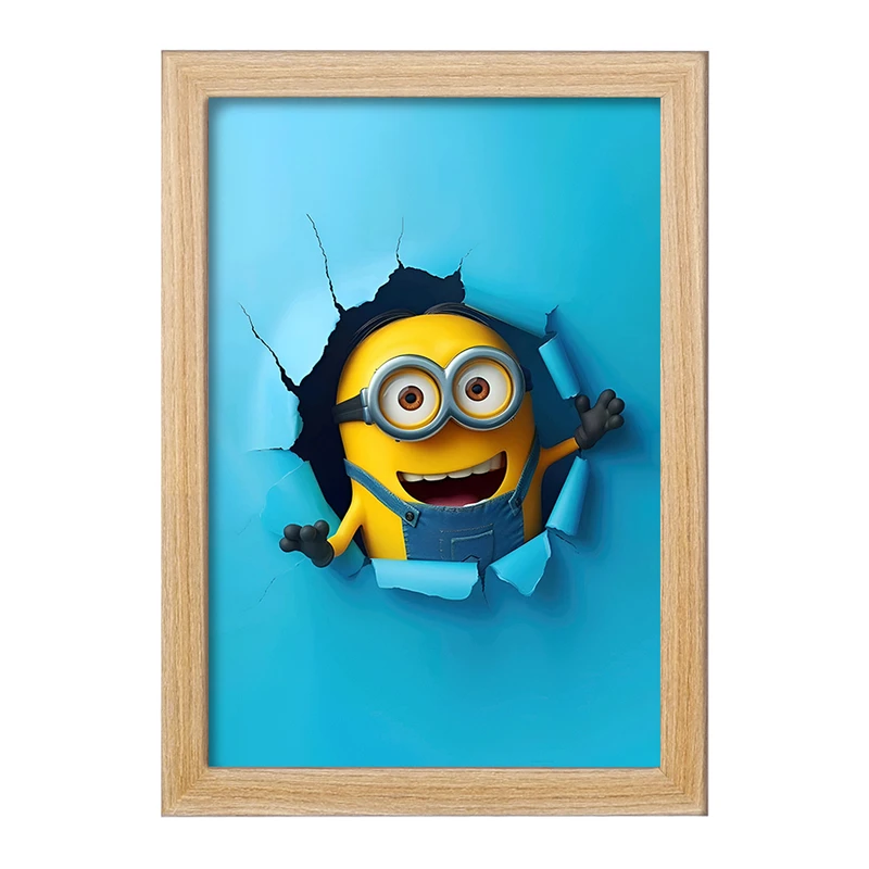 تابلو خندالو مدل مینیون‌ها (Minions) کد F3386
