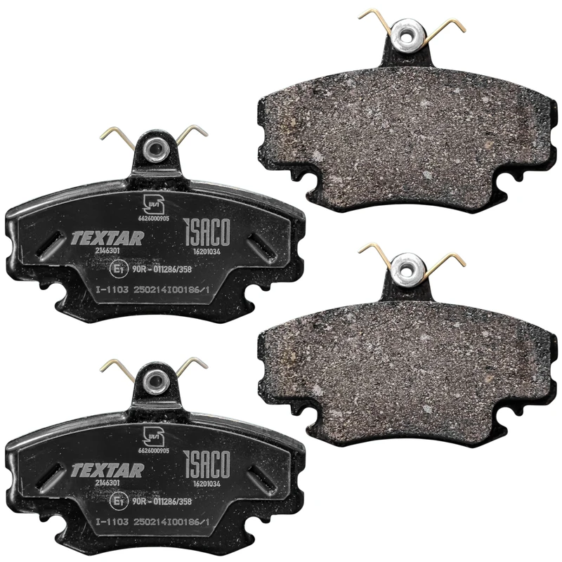 لنت ترمز جلو خودرو ایساکو مدل Tex.Tar دو جفت مناسب برای رنو ال ۹۰ ، ساندرو