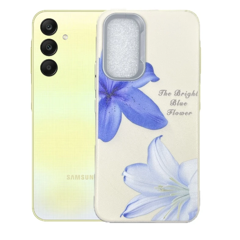 کاور طرح گل لیلیوم مناسب برای گوشی موبایل سامسونگ Galaxy A34