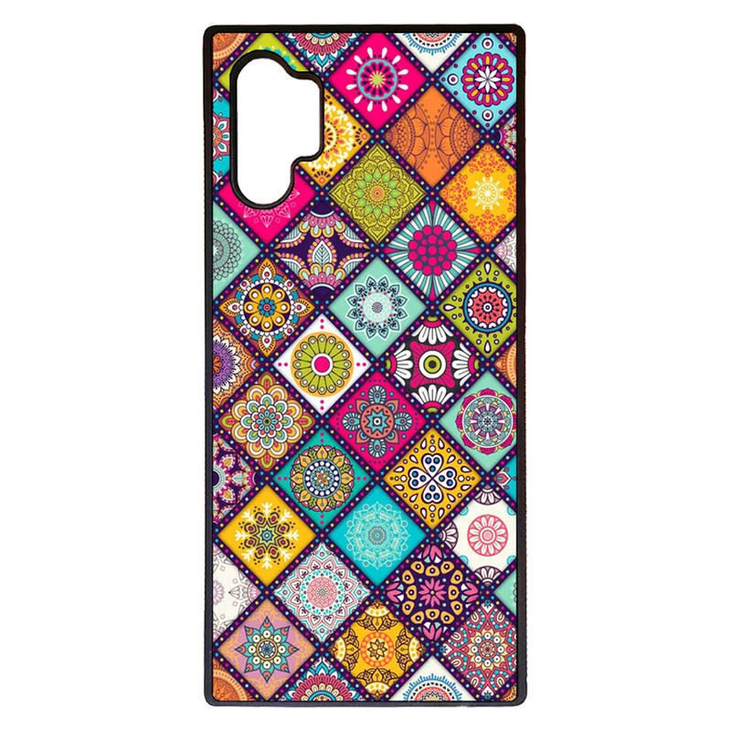 کاور طرح رنگارنگ کد 1146 مناسب برای گوشی موبایل سامسونگ galaxy note 10 plus