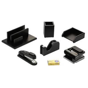 ست لوازم اداری رومیزی مدل GH-407 مجموعه ۷ عددی