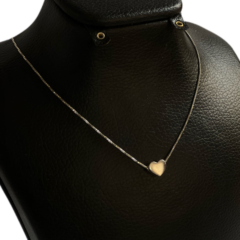 گردنبند نقره زنانه مدل  قلب