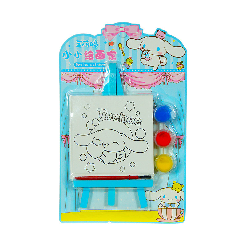 بسته رنگ آمیزی مدل Teehee مجموعه 6 عددی