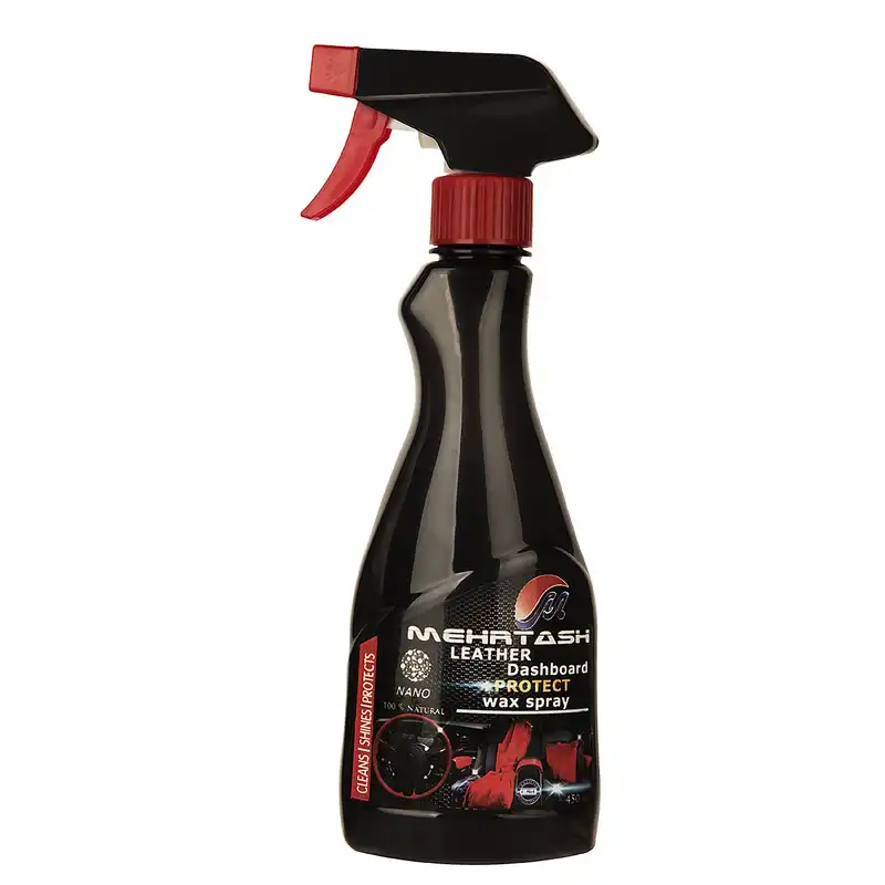 اسپری واکس چرم و داشبورد مهرتاش ظرفیت 450 میلیلیتر