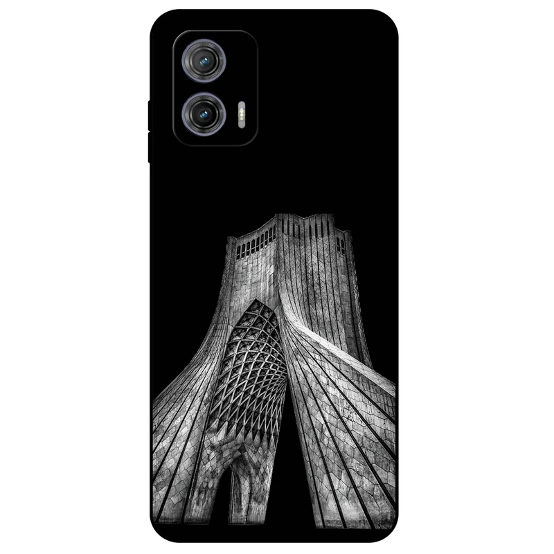 کاور مگافون طرح برج آزادی مدل 8263 مناسب برای گوشی موبایل موتورولا Moto G73 5G