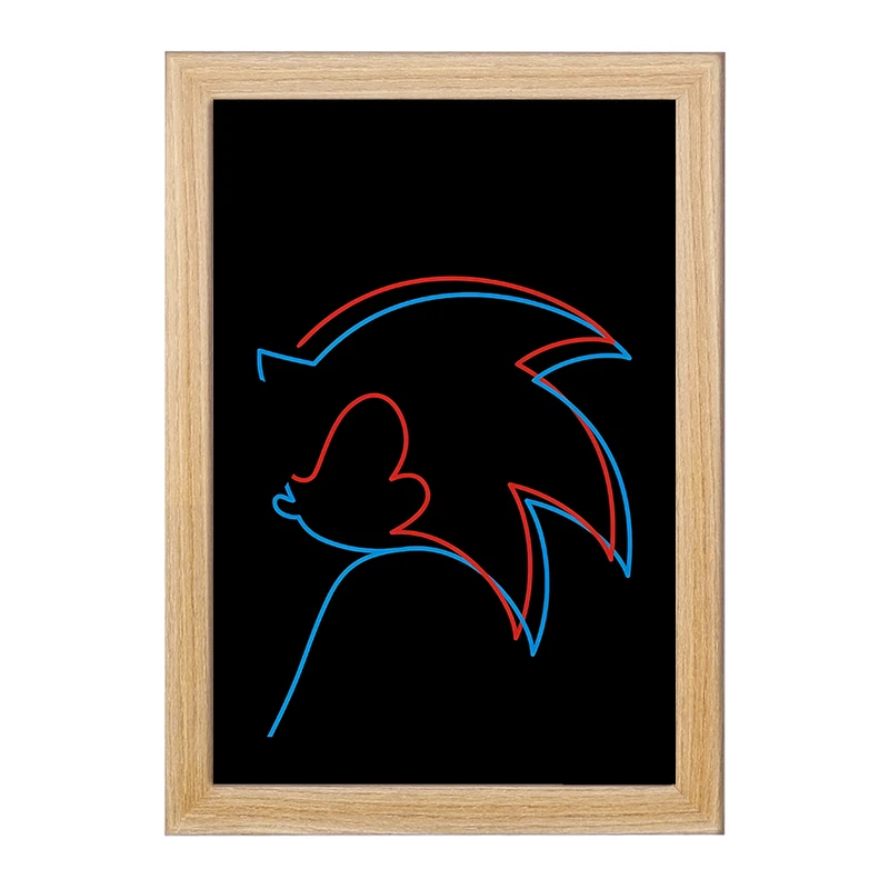 تابلو خندالو مدل سونیک کد F3784