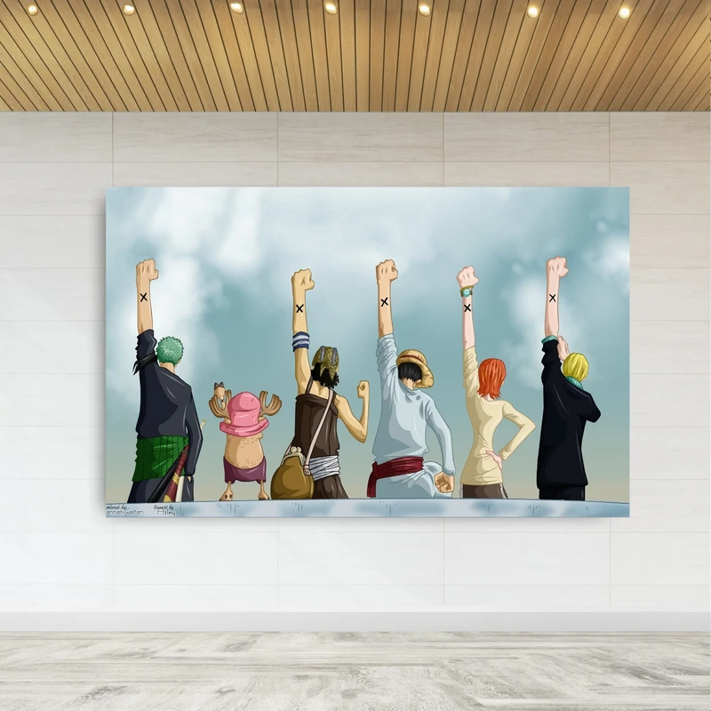 پوستر دیواری طرح انیمه وان پیس -one piece مدل SDP4231