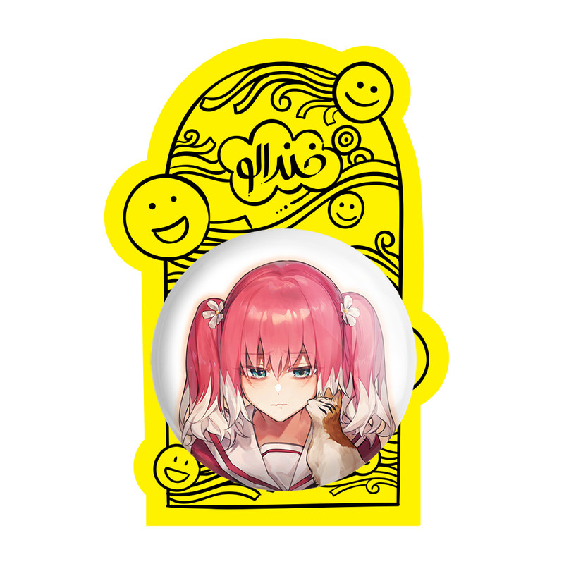 آینه جیبی خندالو طرح نانا انیمه نانای بی استعداد مدل تاشو کد 23768