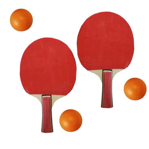 راکت پینگ پنگ مدل 10-09 بسته 2 عددی به همراه توپ