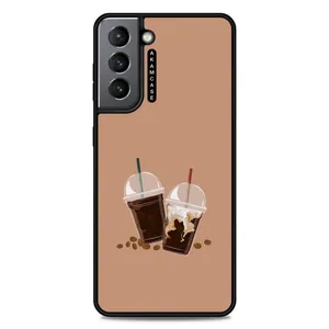 AKAM AMC-WSGS21-COFFEE-26 Cover For Samsung Galaxy S21