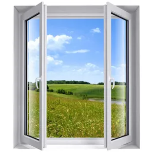 Zhivar Windows Facing The Green Field 3D Sticker