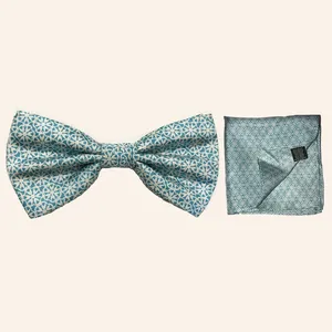 ست پاپیون و دستمال جیب مردانه مدل SKJ