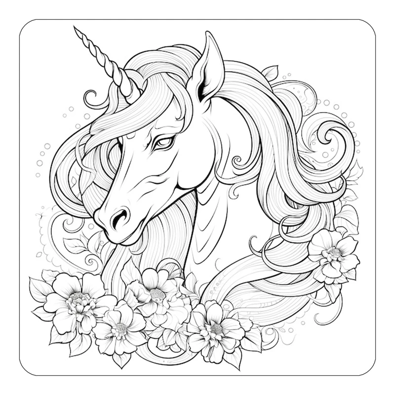 مگنت کاکتی طرح اسب تک شاخ و یونیکورن مدل mp32711