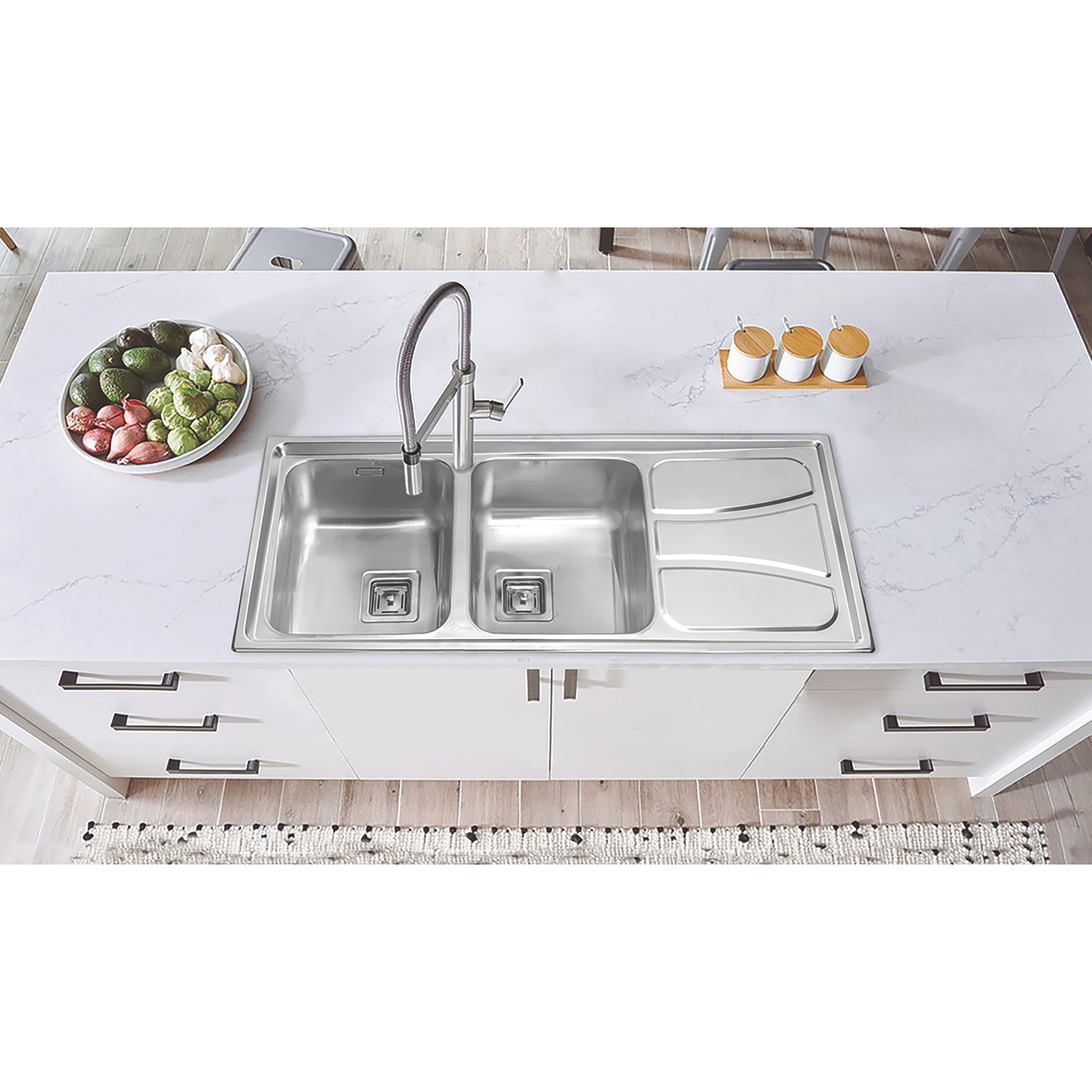 سینک درسا مدل DS154 توکار