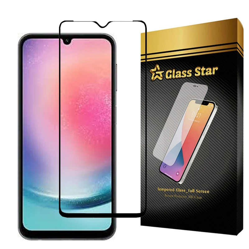 محافظ صفحه نمایش گلس استار مدل FULPLUSS مناسب برای گوشی موبایل سامسونگ Galaxy F34