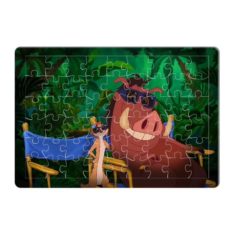 پازل 54 تکه هومرو مدل PL643 طرح انیمیشن شیرشاه