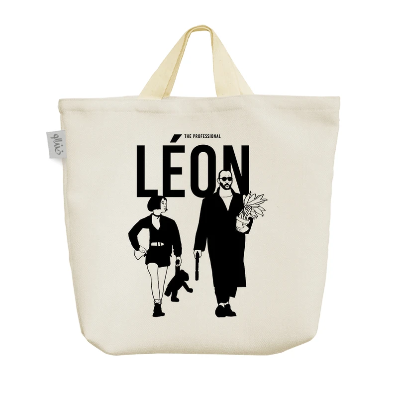 ساک خرید خندالو مدل لئون و ماتیلدا کد 5312