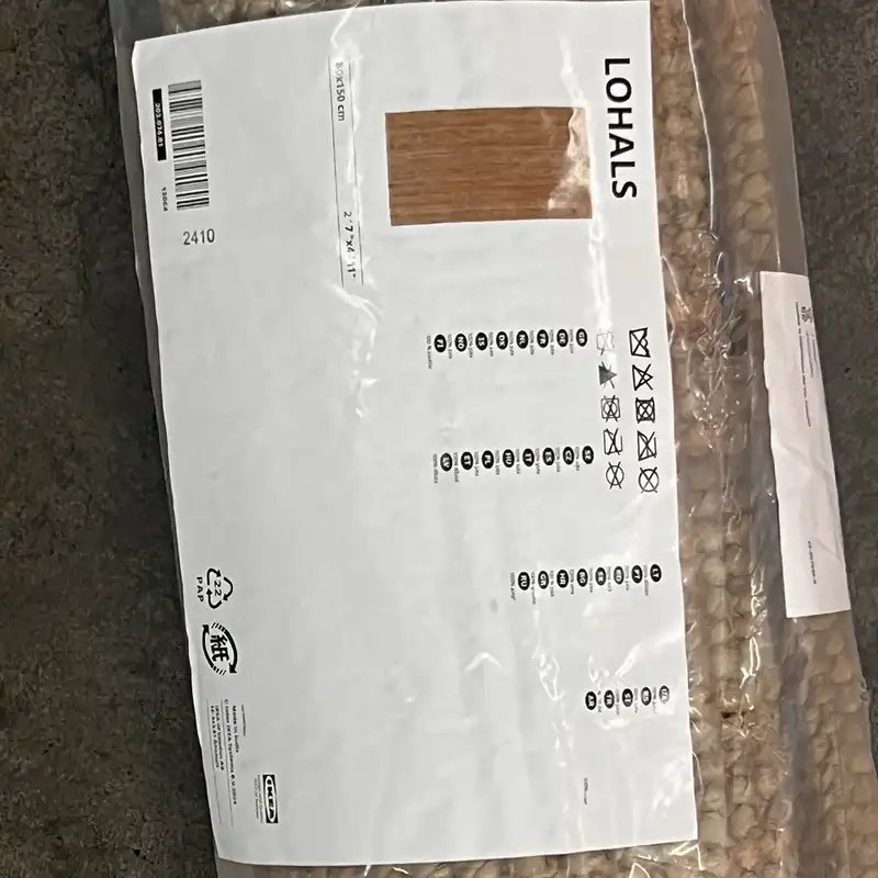 پادری ایکیا مدل LOHALS سایز 80 × 150 سانتی متر