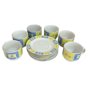 سرویس چای خوری 12 پارچه 6 نفره مدل ونیز کد 131 