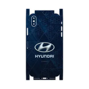 MAHOOT  Hyundai-FullSkin Cover Sticker for Apple iPhone X