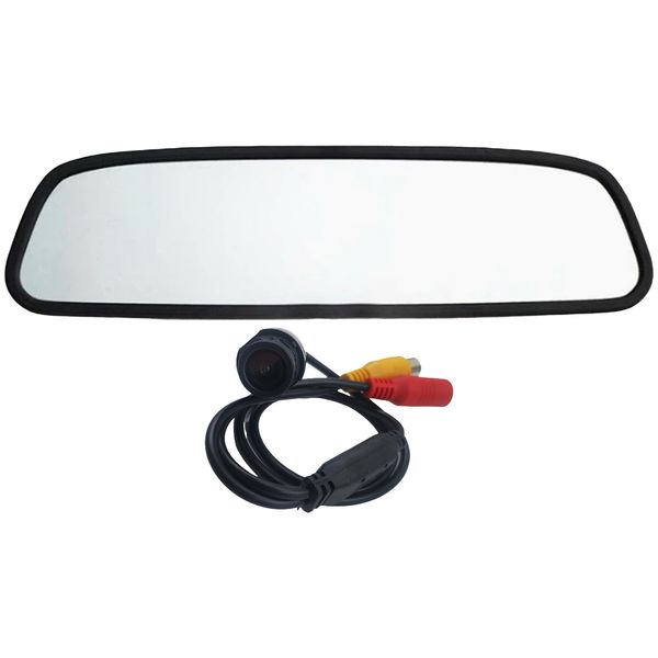 آینه مانیتور دار چیتا مدل E.MAX.CH-D-A5500 به همراه دوربین دنده عقب
