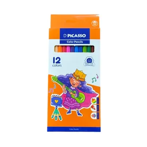 مداد رنگی 12 رنگ پیکاسو مدل  D-12 کد 206