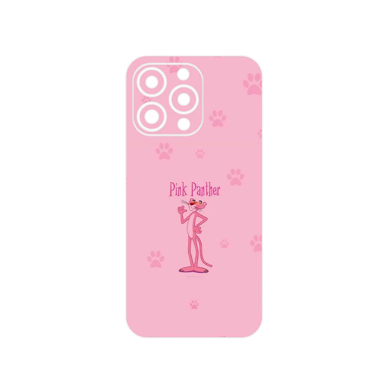 برچسب پوششی ماهوت مدل The Pink Panther مناسب برای گوشی موبایل اپل iPhone 13 Pro Max